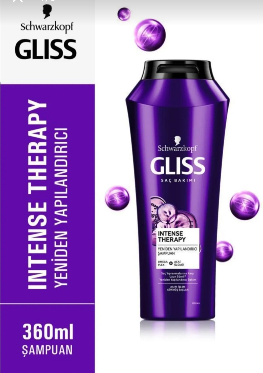 Gliss Schwarzkopf Intense Therapy Saç Bakım Şampuanı Nasıl Kullanılır